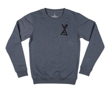 Cargar imagen en el visor de la galería, LOGO CREW NECK - CHARCOAL
